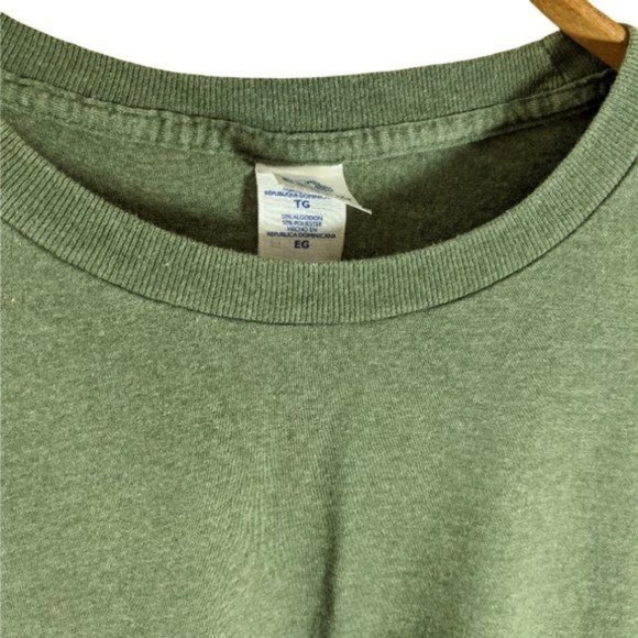 Men's New York Yankees Baseball Olive Green Heather Short Sleeve Tee - X-Large - Picture 8 of 12